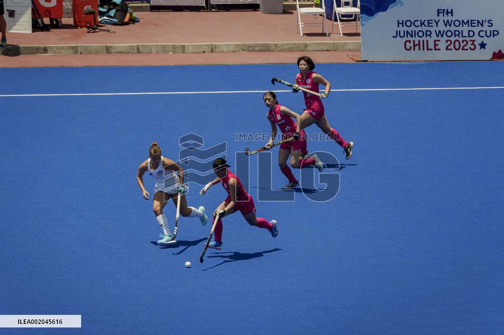 Japan vs New Zeland FIH Junior Women's Hockey World Cup Chile 20
