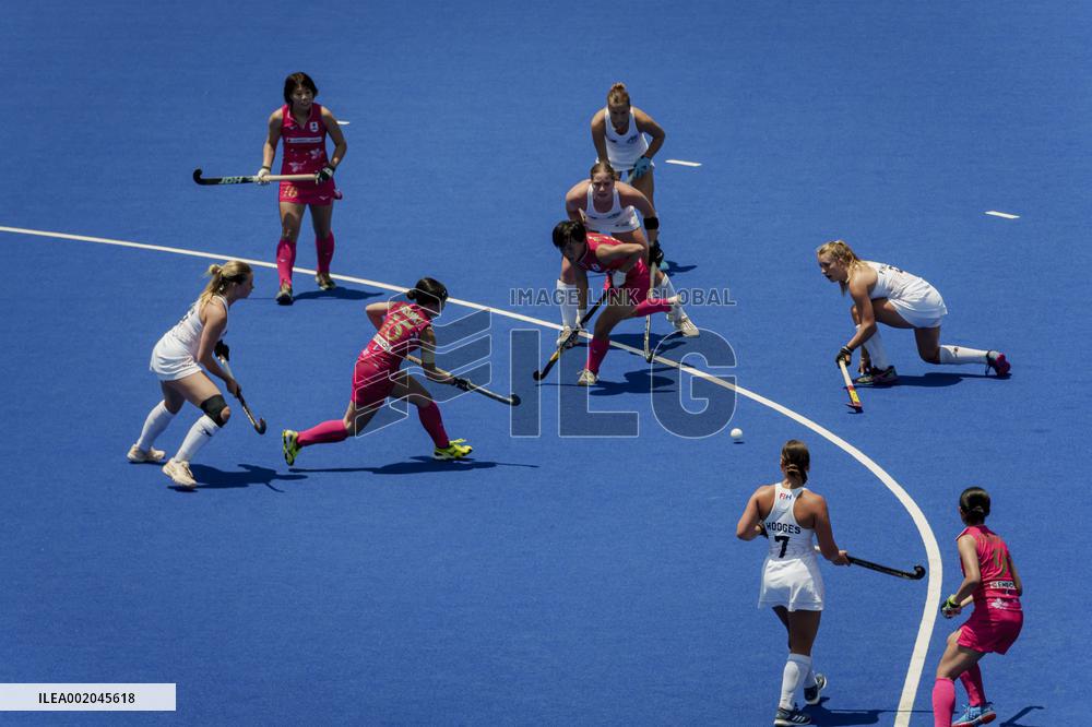 Japan vs New Zeland FIH Junior Women's Hockey World Cup Chile 20