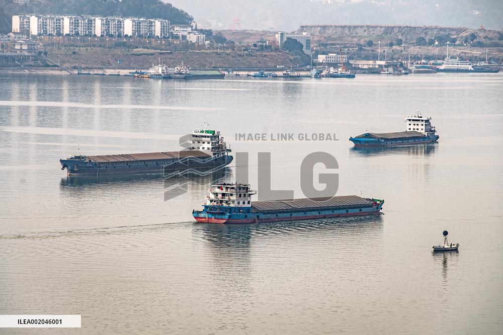 CHINA-HUBEI-YICHANG-THREE GORGES DAM-SHIPPING THROUGHPUT (CN)