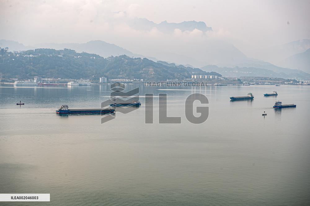 CHINA-HUBEI-YICHANG-THREE GORGES DAM-SHIPPING THROUGHPUT (CN)