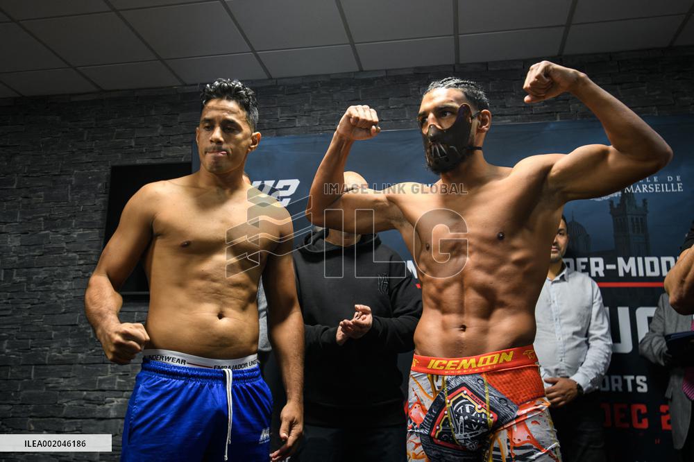 Boxing - Weigh-In On The Eve - Marseille