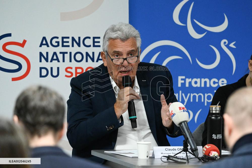 National Sports Agency’s High Performance Press Conference - Paris
