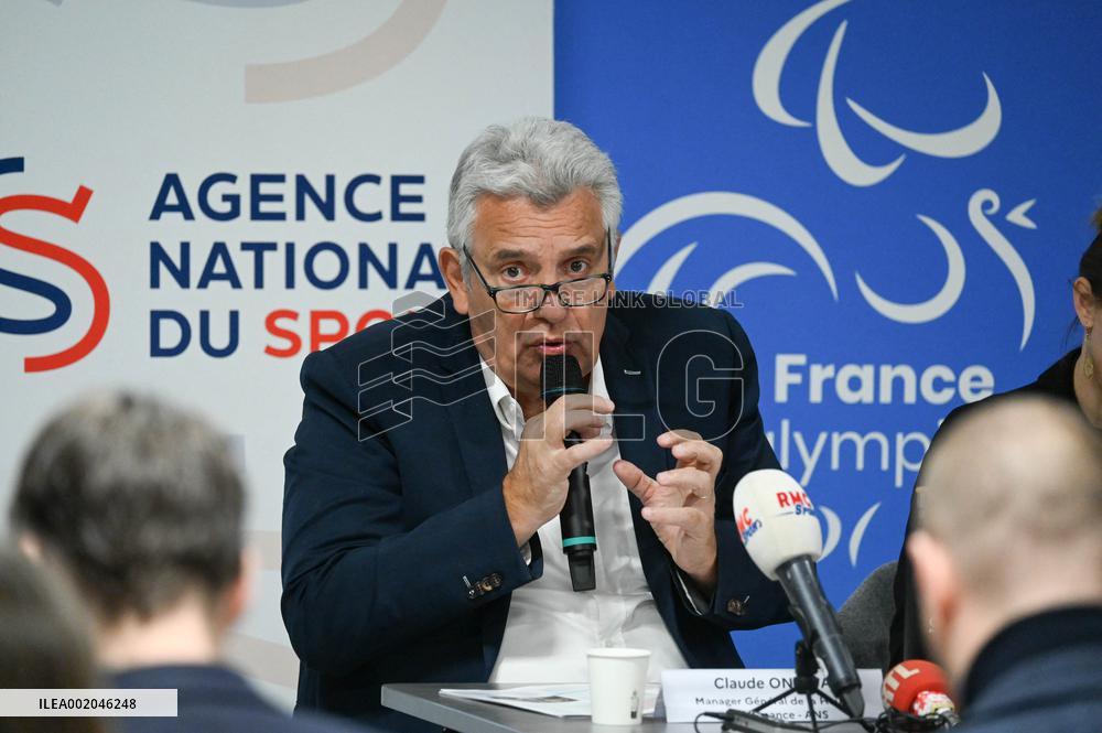National Sports Agency’s High Performance Press Conference - Paris
