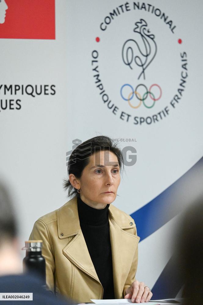 National Sports Agency’s High Performance Press Conference - Paris
