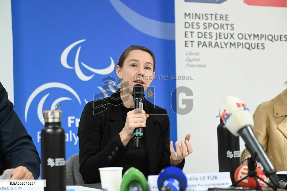 National Sports Agency’s High Performance Press Conference - Paris