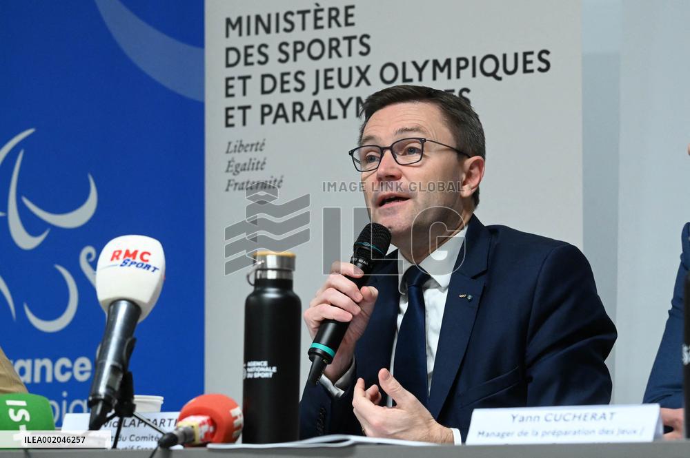National Sports Agency’s High Performance Press Conference - Paris