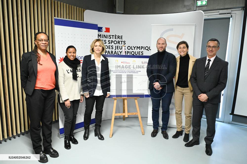 National Sports Agency’s High Performance Press Conference - Paris