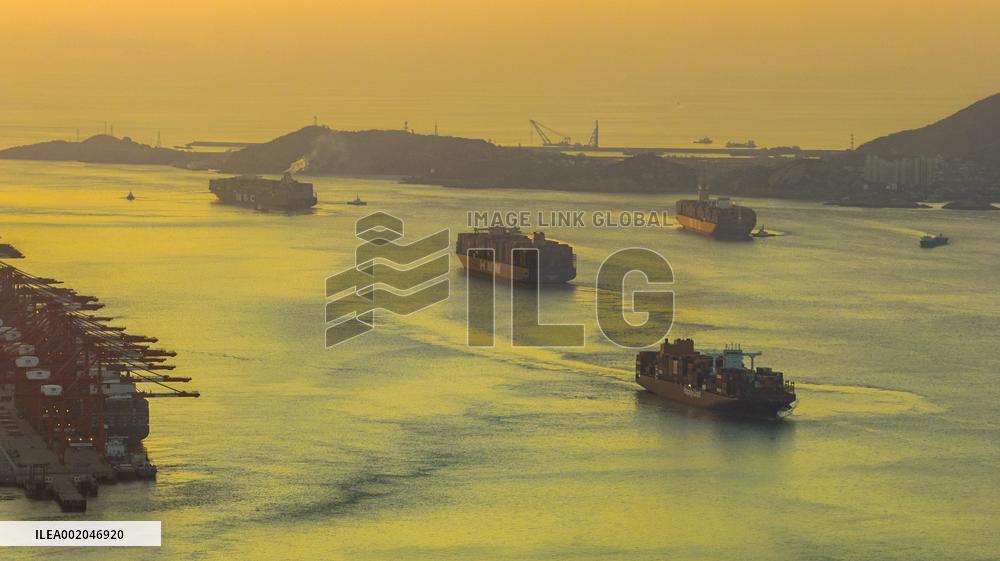 Yangshan Deepwater Port Area of Shanghai Port