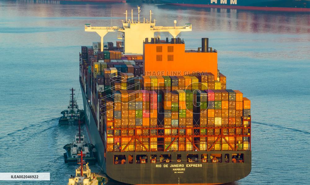 Yangshan Deepwater Port Area of Shanghai Port