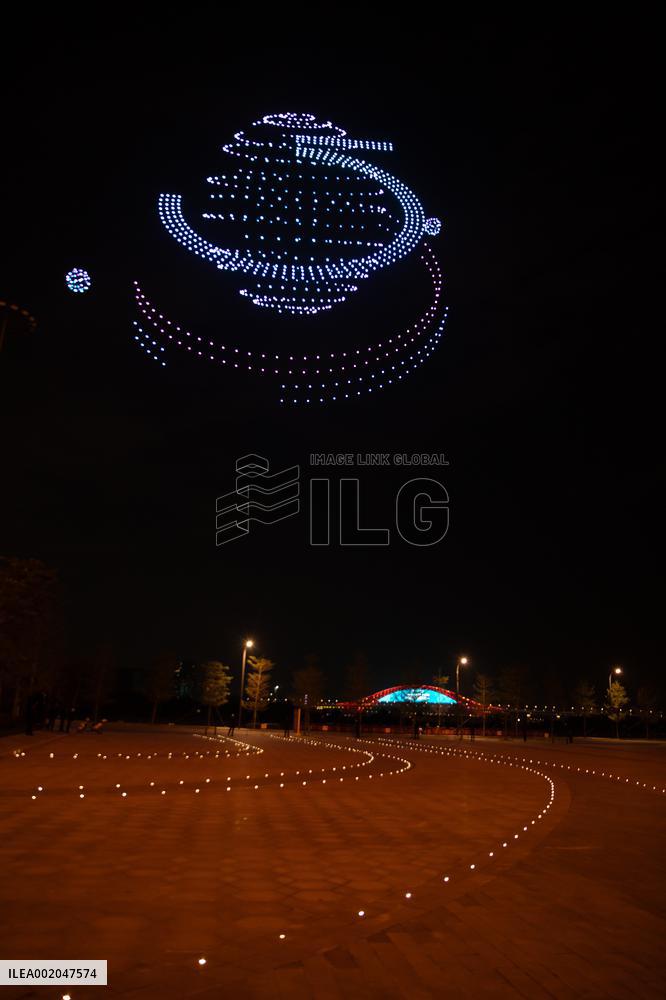 CHINA-GUANGDONG-GUANGZHOU-DRONE SHOW (CN)