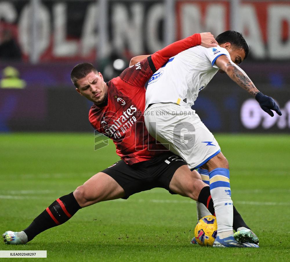 (SP)ITALY-MILAN-FOOTBALL-SERIE A-AC MILAN VS FROSINONE
