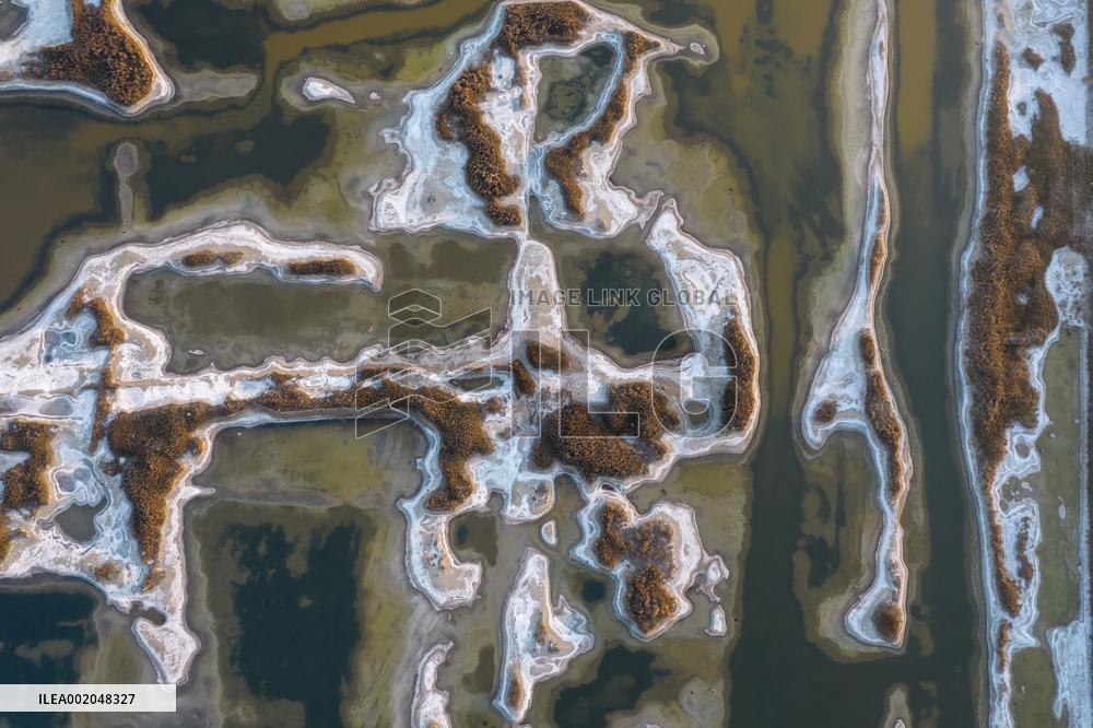 Mirabilite Crystallization in A Salt Lake in Yuncheng