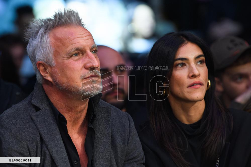 David Ginola At Sadjo Vs Buonarrigo Boxing Match - Marseille