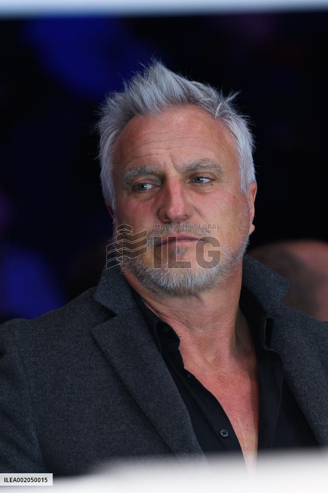 David Ginola At Sadjo Vs Buonarrigo Boxing Match - Marseille