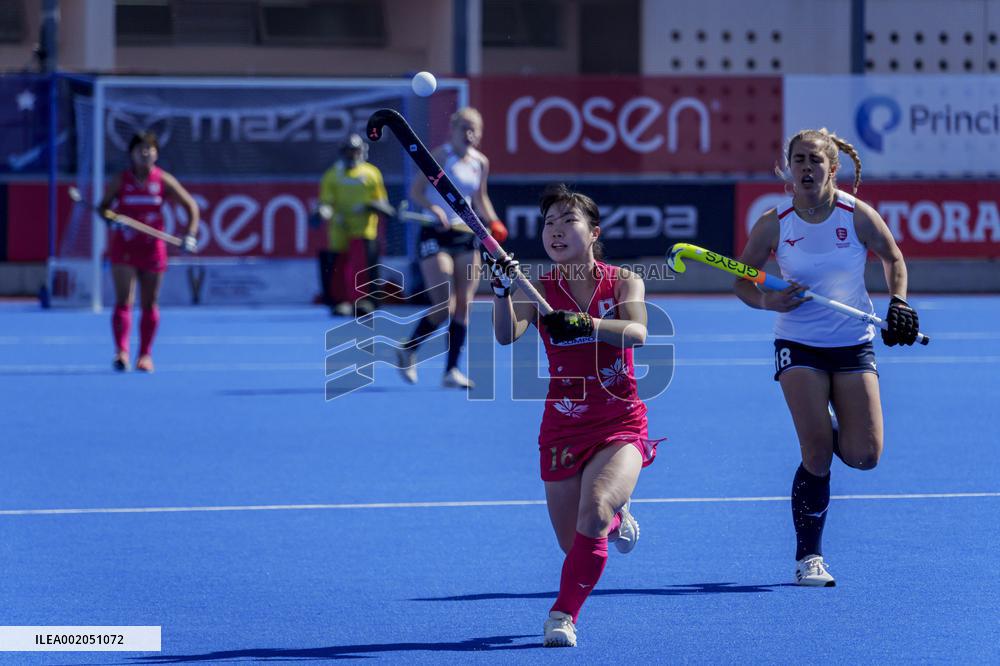 Japan vs England FIH Junior Women's Hockey World Cup Chile 2023