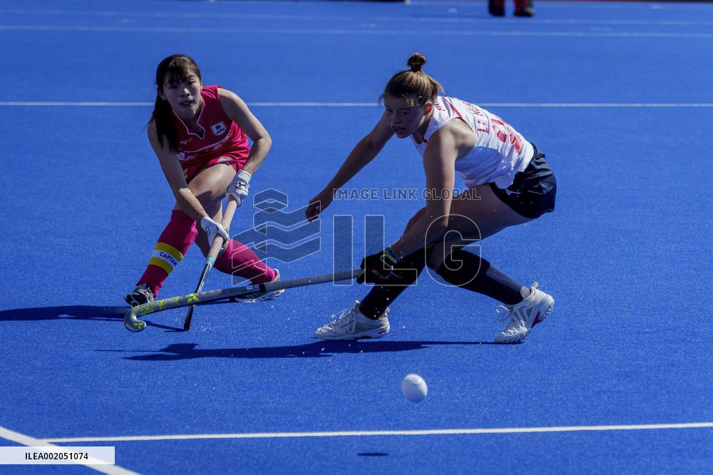 Japan vs England FIH Junior Women's Hockey World Cup Chile 2023