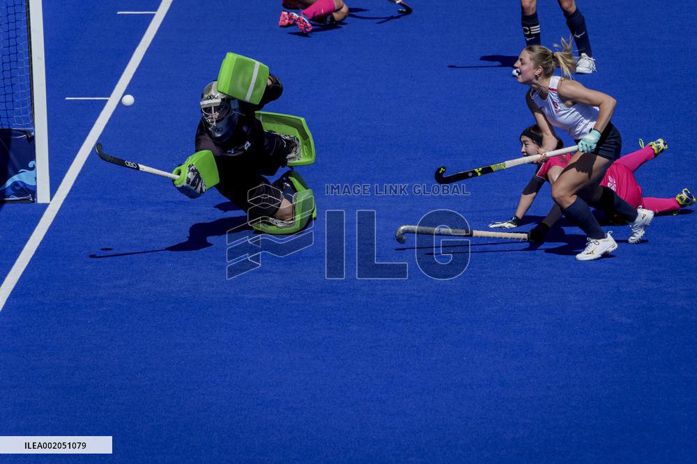 Japan vs England FIH Junior Women's Hockey World Cup Chile 2023