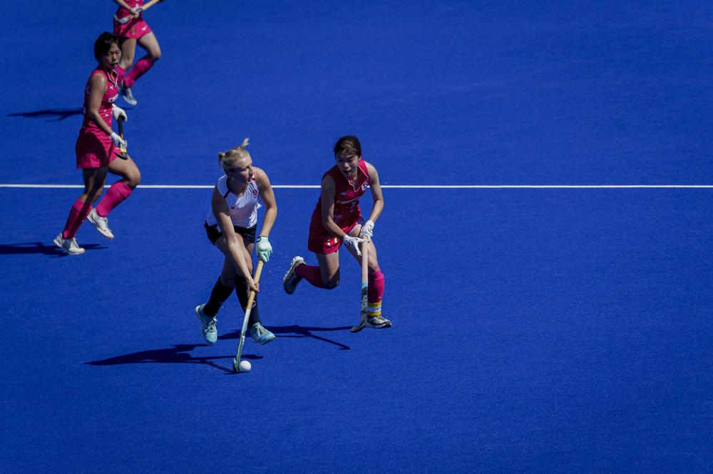 Japan vs England FIH Junior Women's Hockey World Cup Chile 2023