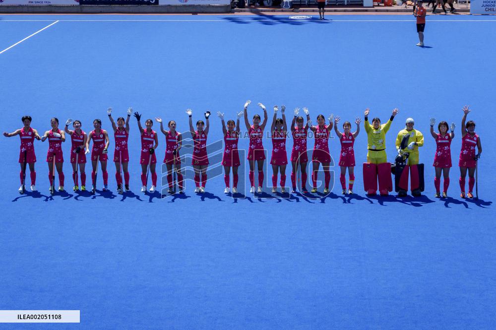 Japan vs England FIH Junior Women's Hockey World Cup Chile 2023