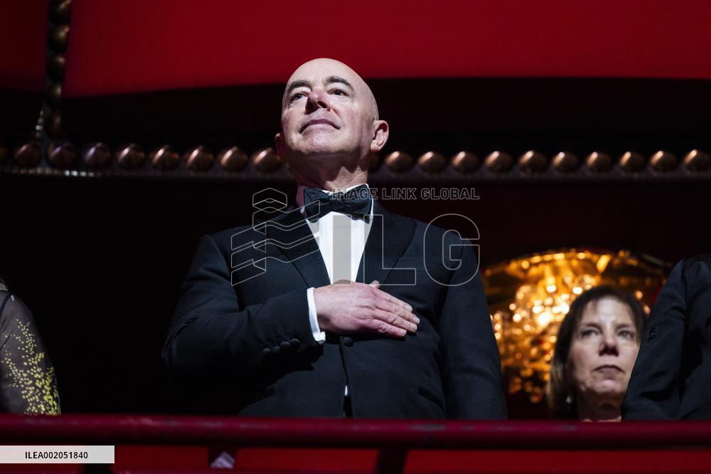 US President Joe Biden attends Kennedy Center Honors in DC