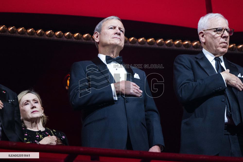 US President Joe Biden attends Kennedy Center Honors in DC
