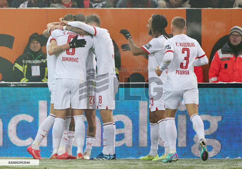 (SP)GERMANY-AUGSBURG-FOOTBALL-BUNDESLIGA-AUGSBURG VS FRANKFURT