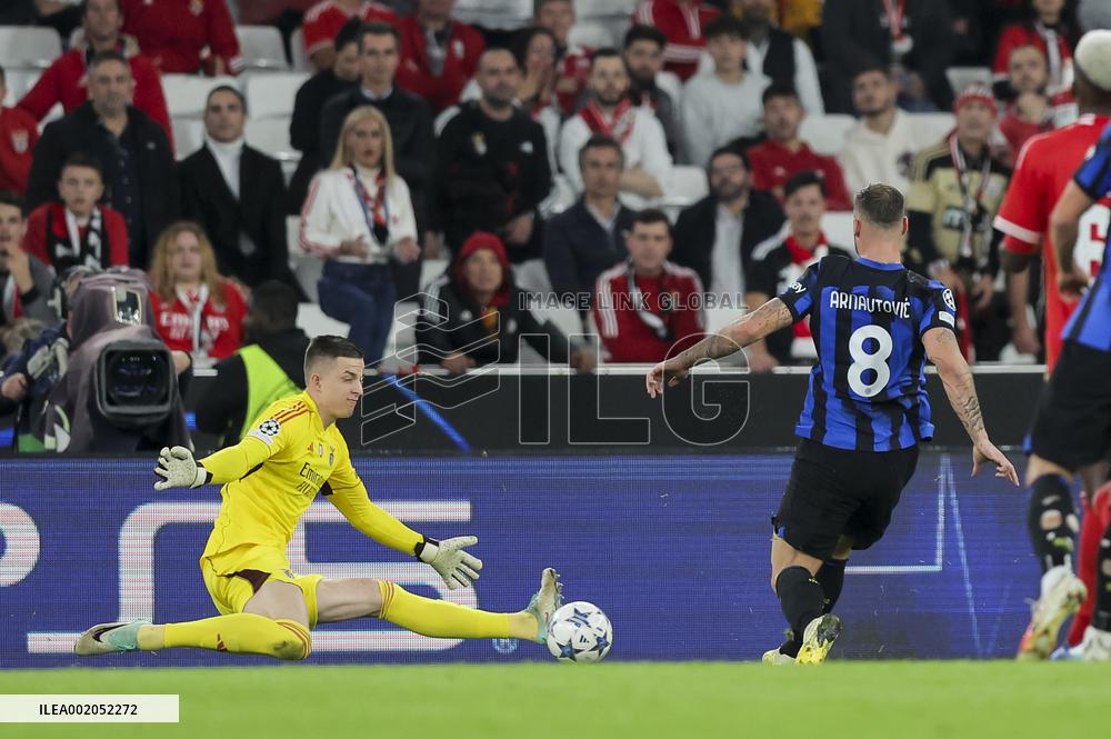 Champions League: Benfica vs Inter