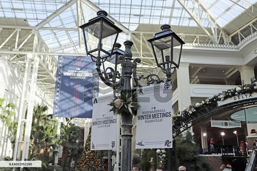 Baseball: MLB winter meetings