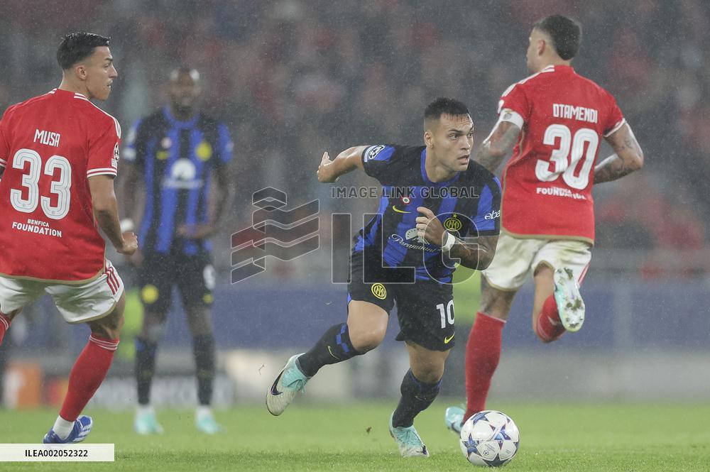 Champions League: Benfica vs Inter