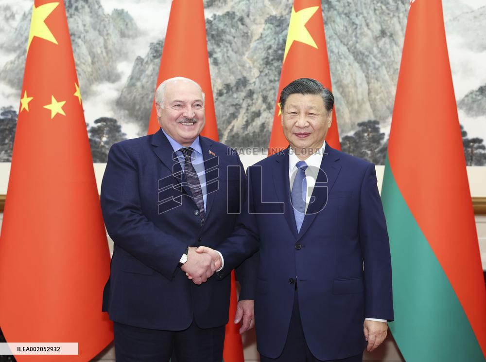 CHINA-BEIJING-XI JINPING-BELARUS-PRESIDENT-MEETING (CN)