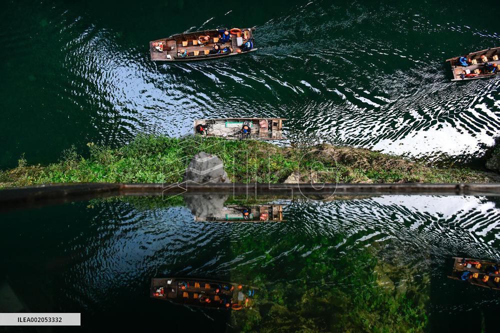 CHINA-HUBEI-HEFENG-CANYON-TOURISM (CN)