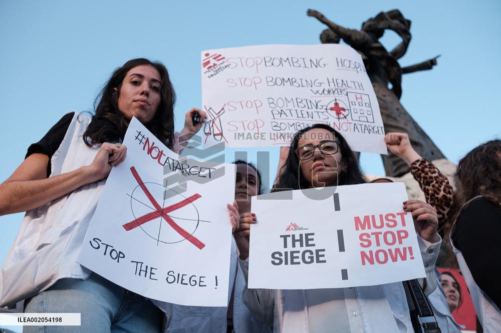 Doctors Without Borders In Beirut Calls For Immediate Ceasefire In Gaza