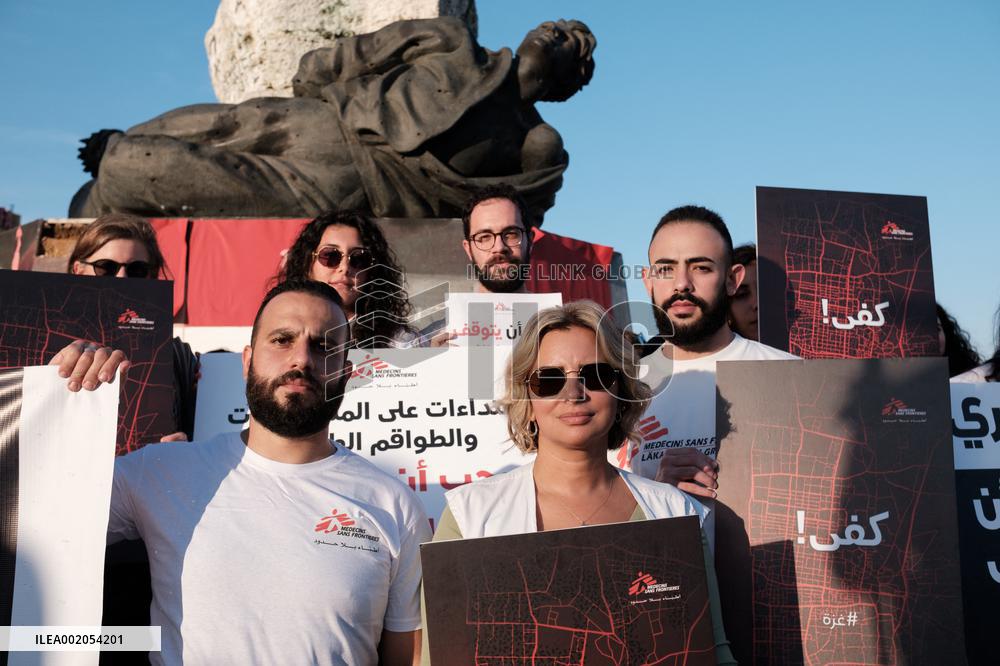 Doctors Without Borders In Beirut Calls For Immediate Ceasefire In Gaza