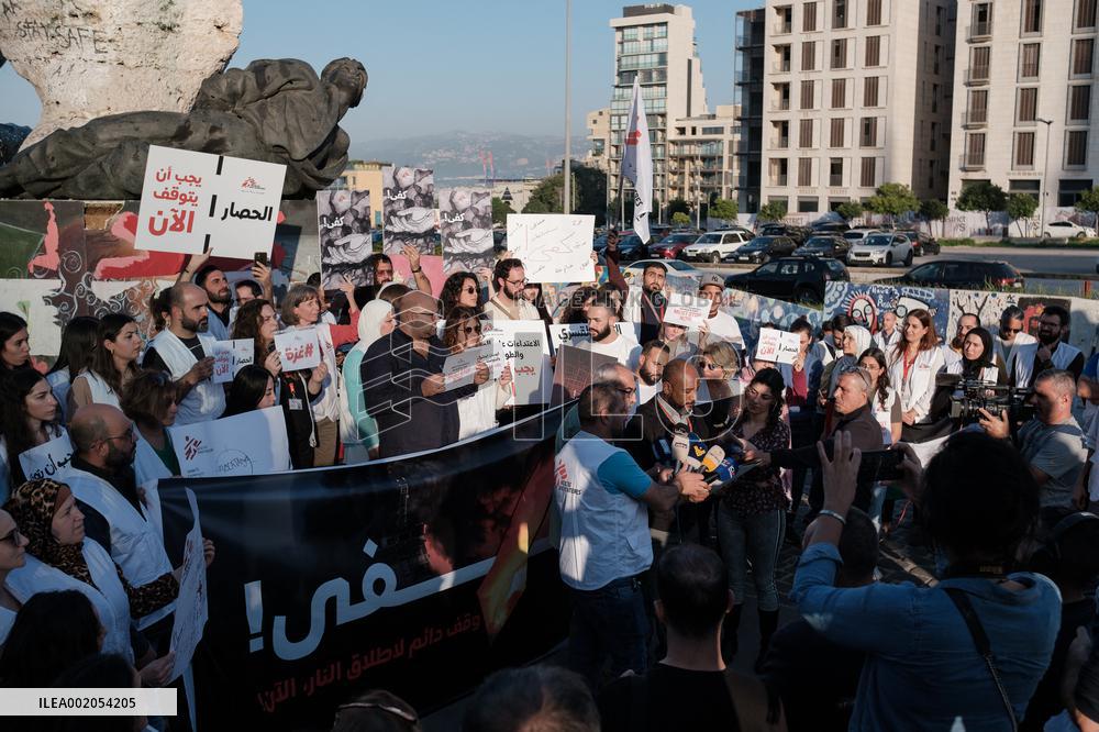 Doctors Without Borders In Beirut Calls For Immediate Ceasefire In Gaza
