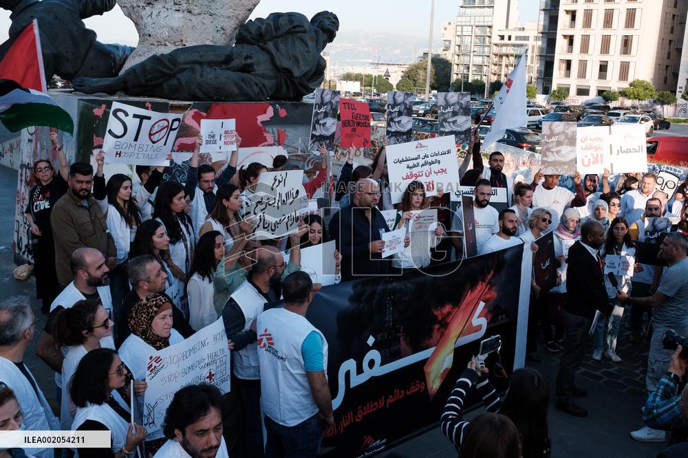 Doctors Without Borders In Beirut Calls For Immediate Ceasefire In Gaza