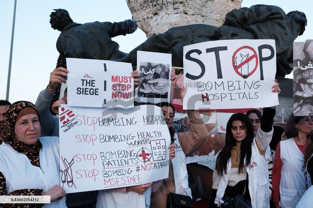 Doctors Without Borders In Beirut Calls For Immediate Ceasefire In Gaza