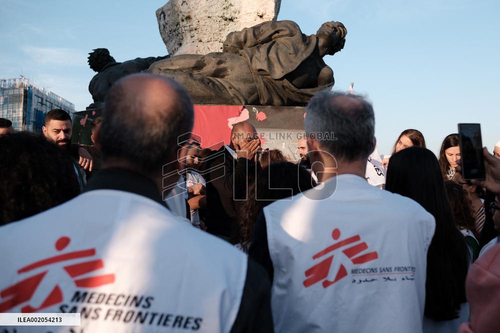 Doctors Without Borders In Beirut Calls For Immediate Ceasefire In Gaza