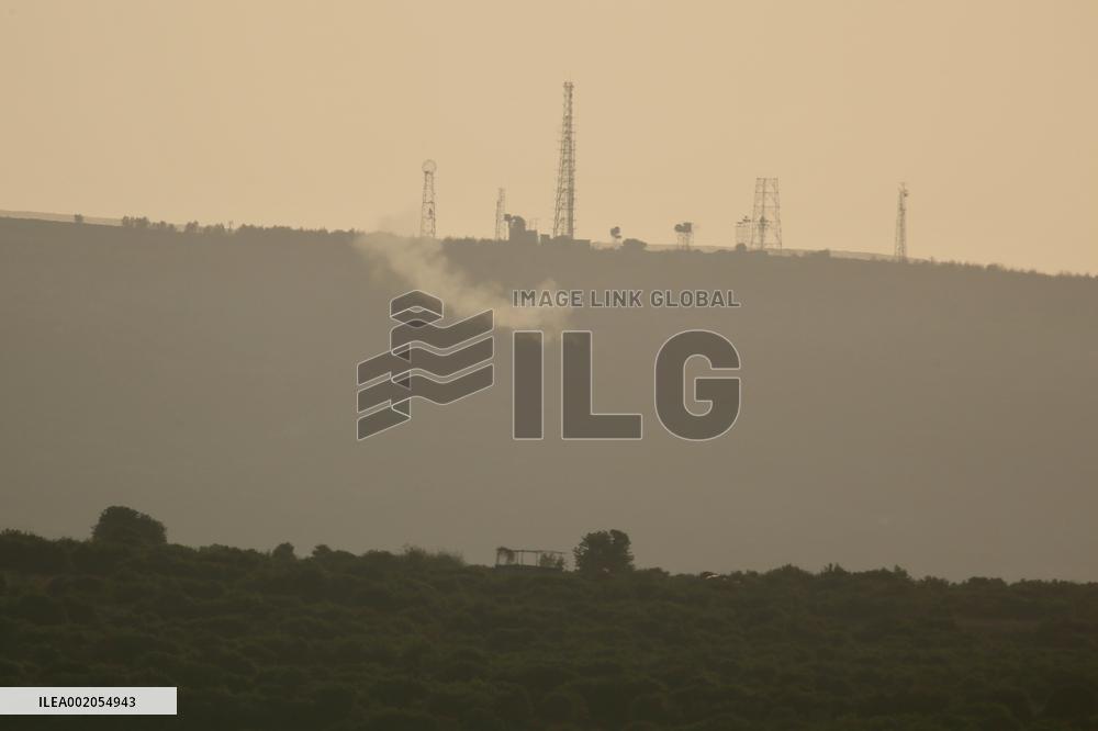 LEBANON-ISRAEL-BORDER AREA-STRIKE