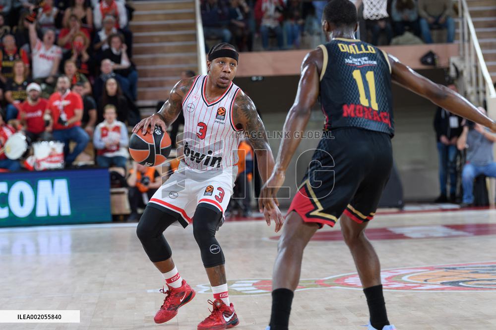 Euroleague - Monaco v Olympiacos
