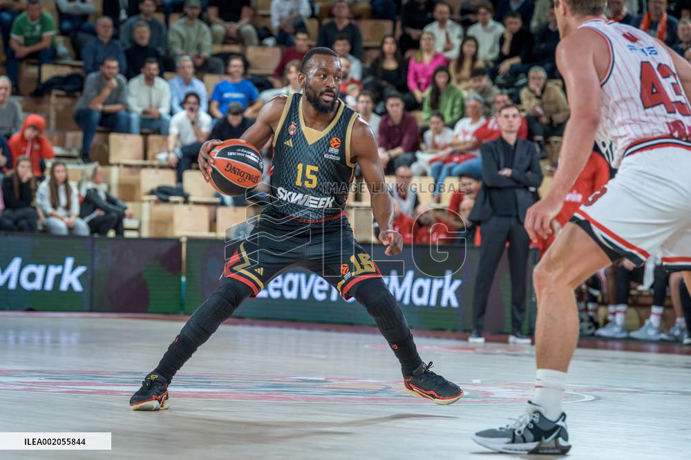 Euroleague - Monaco v Olympiacos