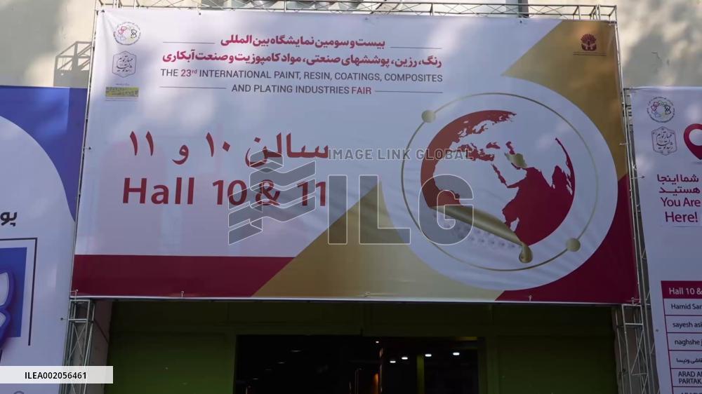 23rd Int'l Paint, Resin, Coatings, Composites and Plating Industries Fair held in Iranian capital