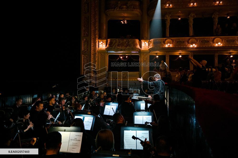 Pre-premiere viewing of Shadows of Forgotten Ancestors ballet in Lviv