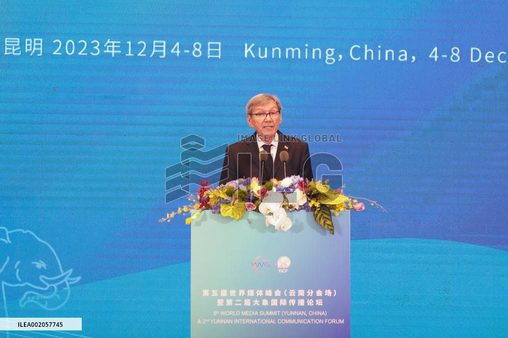 CHINA-YUNNAN-KUNMING-WORLD MEDIA SUMMIT-YUNNAN INTERNATIONAL COMMUNICATION FORUM (CN)