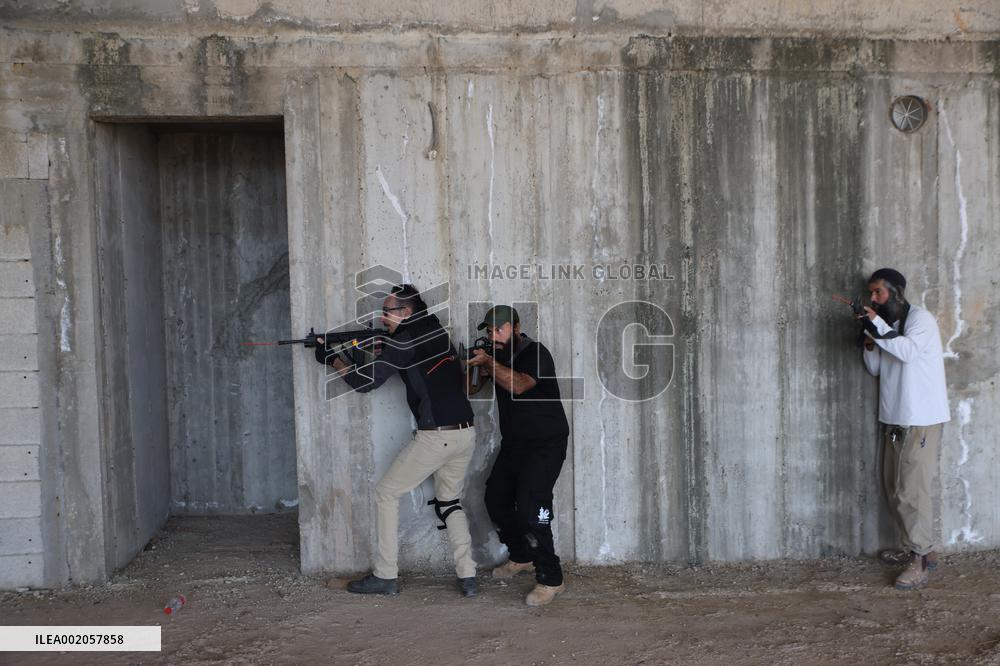 ISRAEL-HATZOR HAGLILIT-SELF-DEFENSE-DRILL