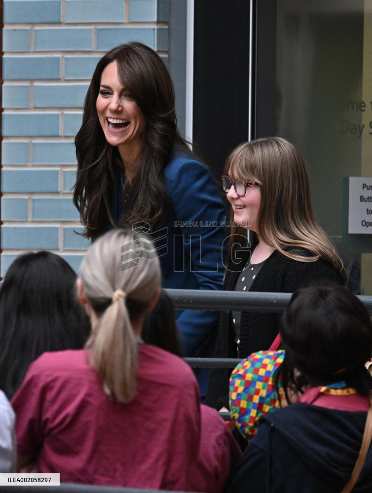 Princess Of Wales Visit To Evelina London - London