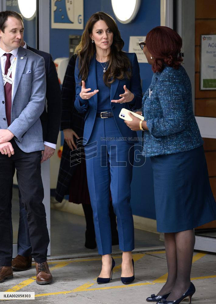 Princess Of Wales Visit To Evelina London - London