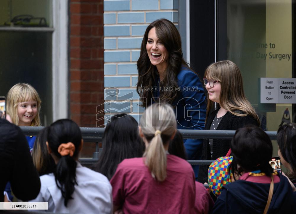 Princess Of Wales Visit To Evelina London - London