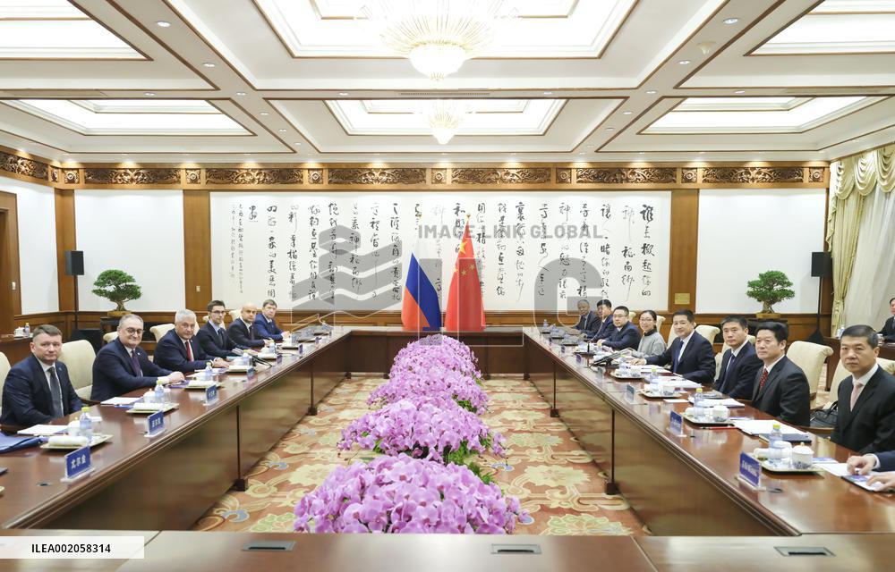 CHINA-BEIJING-WANG XIAOHONG-RUSSIA-INTERIOR MINISTER-MEETING (CN)