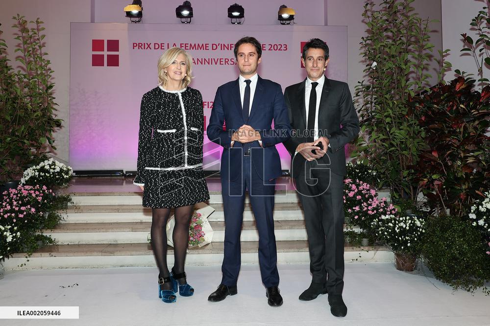Prix De La Femme D'Influence Award Ceremony At Musee De l'Homme