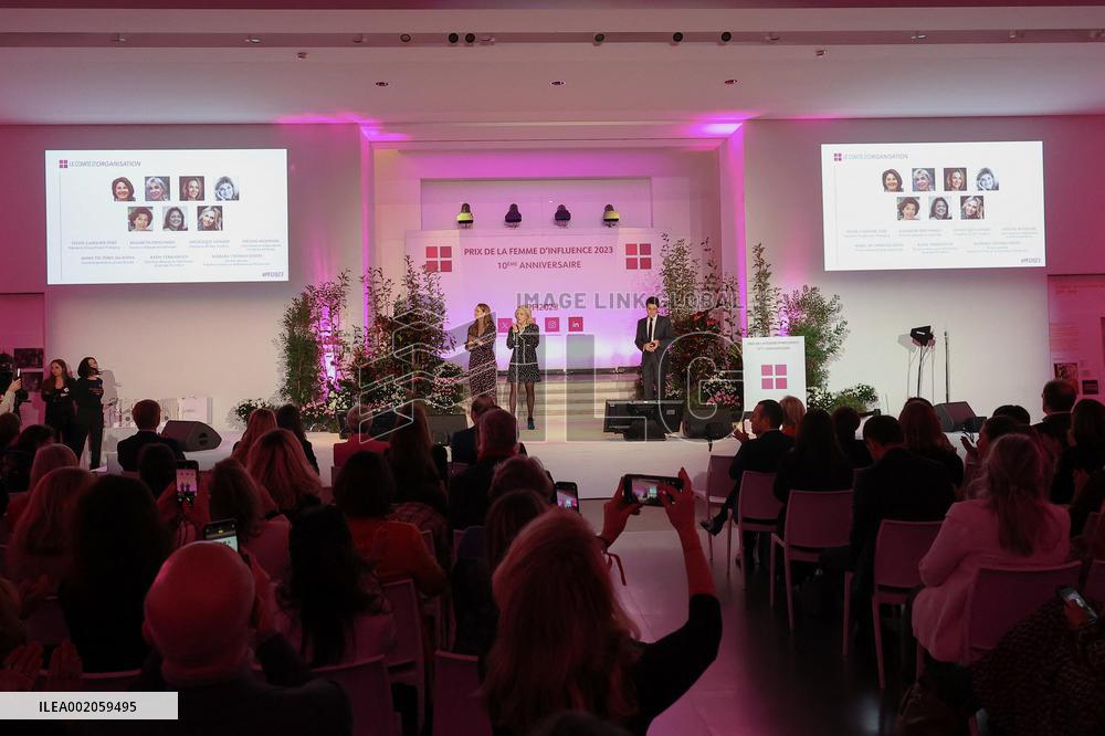 Prix De La Femme D'Influence Award Ceremony At Musee De l'Homme